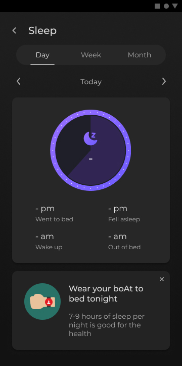 Sleep Tracking & Guidance